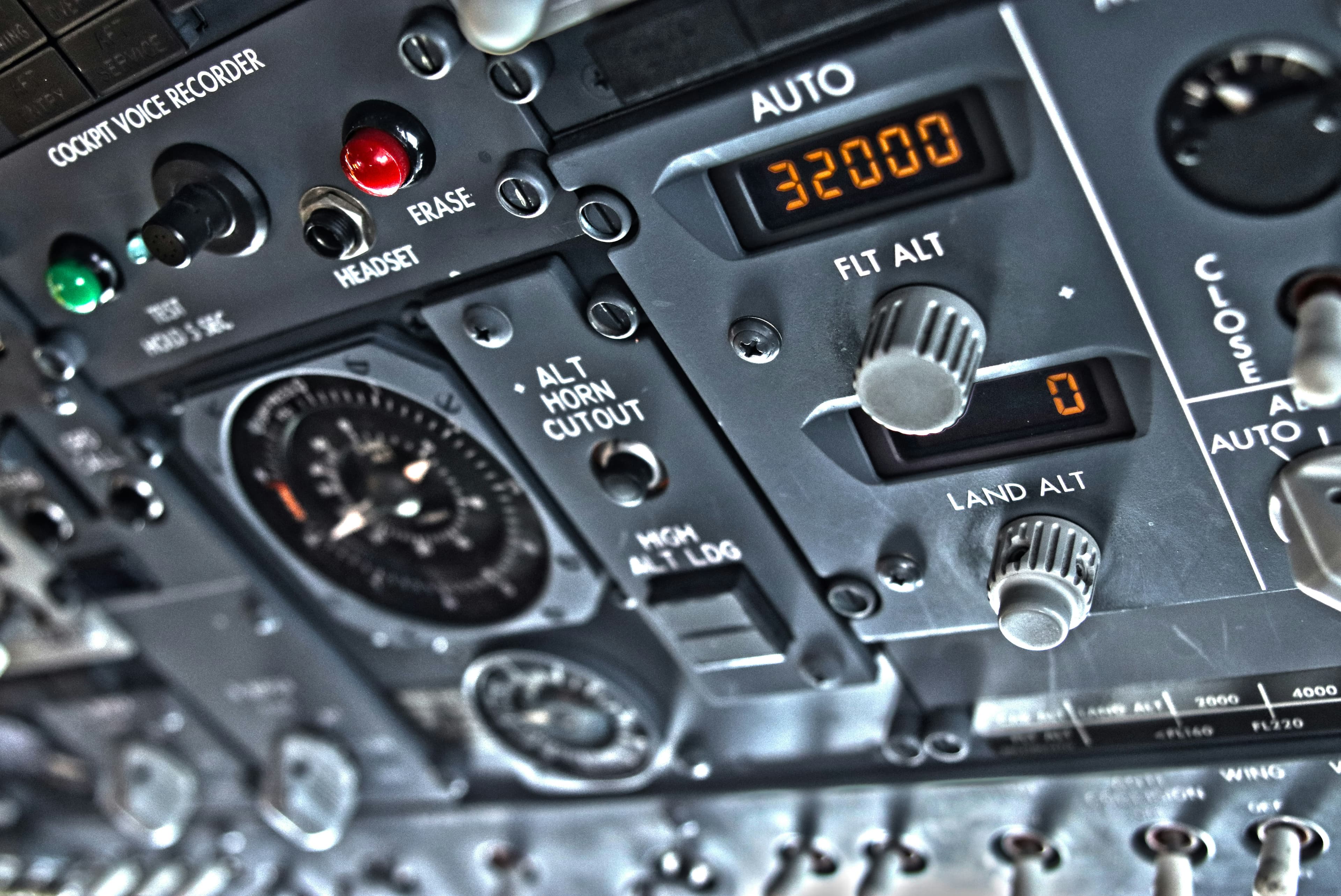 Professional Aviation Cockpit